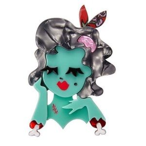 BRAND NEW - Erstwilder - Brooch - Drop Dead Gorgeous 🧟‍♀️